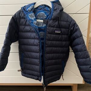 Patagonia reversible boys down jacket